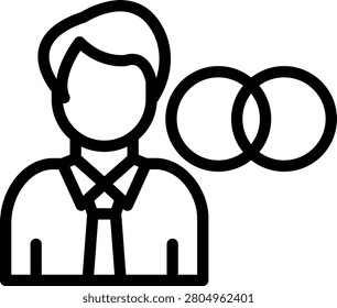 Managerial Maestro Vector Design Icon Style