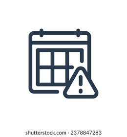 Managing Deadline Pressure Vector Icon Illustration