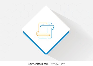 Managing industrial devices icon vector design