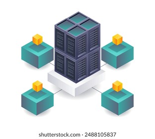 Managing Server Data with Blockchain Technology