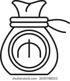 Manat Filled Style Icon Design