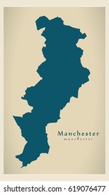 Manchester borough Greater Manchester UK England
