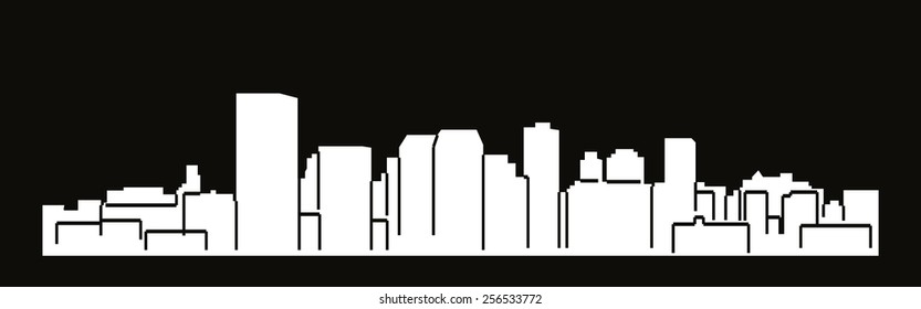 Manchester (city silhouette)