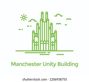 Manchester Unity Building Also Called Town Hall 