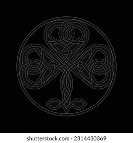 mandal art simple design in illustration 
