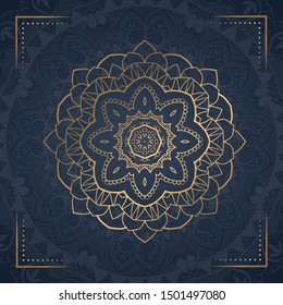 Mandala abstract background for book cover.