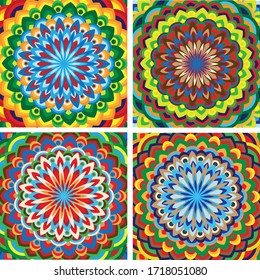 Mandala Abstract Background Texture Design