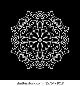 mandala abstract circle pattern design