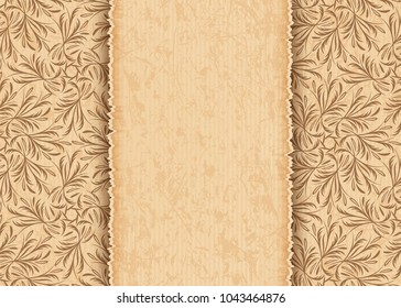 Mandala, abstract tibetan flower background. Paper cut background. Indian medallion pattern. Vintage bohemian design. Vector art henna ornament