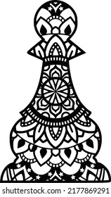 Mandala for adult coloring book,coloring page,print on product, laser cut, paper cut and so on. Vector illustration.

