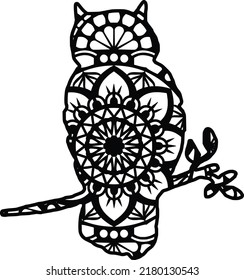 
Mandala for adult coloring book,coloring page,print on product, laser cut, paper cut and so on. Vector illustration.

