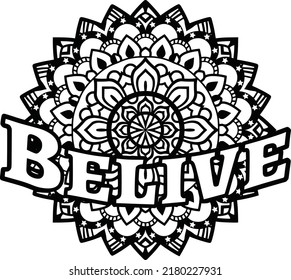 Mandala for adult coloring book,coloring page,print on product.