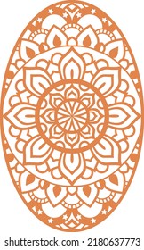 Mandala for adult coloring book,coloring page,print on product, laser cut, paper cut and so on. Vector illustration.

