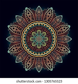 mandala aer ornament