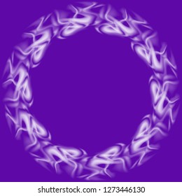 Mandala amazing charming fairy abstract object glow splash motion frame.