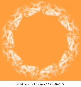 Mandala amazing charming magical abstract object glow splash motion frame.