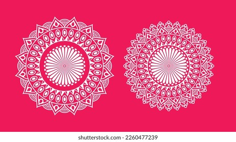 Mandala Antique decorative elements. Hand drawn background. Islamic, arabic, indian, ottoman motifs. Mandalas Vector EPS