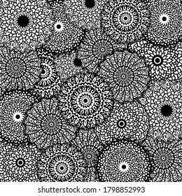 mandala arranged abstract. mandala design for print