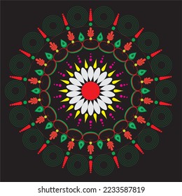 Mandala art for any kind of program