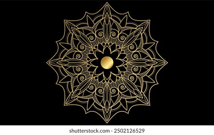 Arte de Mandala por Adobe illustrator