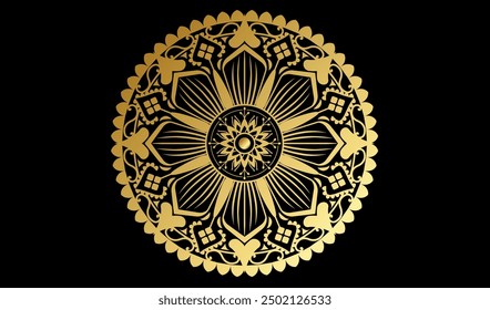 Arte de Mandala por Adobe illustrator