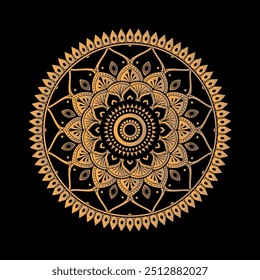 Mandala Art by Adobe Illustrator