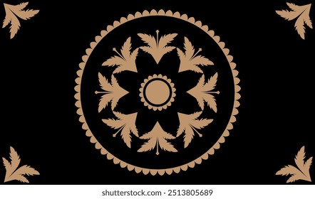 Mandala Art by Adobe Illustrator 