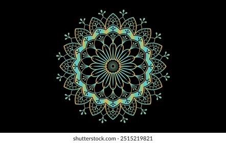 Mandala Art by Adobe Illustrator