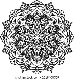 El Mandala Art se puede utilizar para la decoración de obras de arte, el colorido o el diseño de tatuajes.