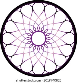 El Mandala Art se puede utilizar para la decoración de obras de arte