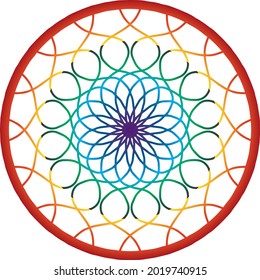 Mandala Art kann für Kunstwerke verwendet werden