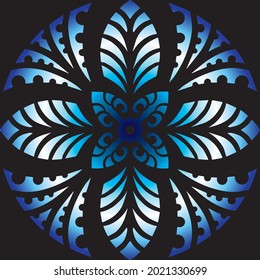 El Mandala Art se puede utilizar para la decoración de obras de arte