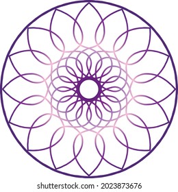 Mandala Art kann für Kunstwerke verwendet werden