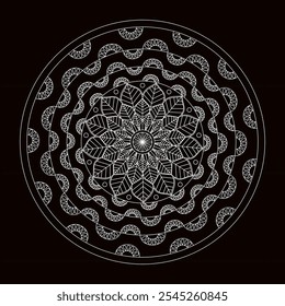  mandala art é uma forma cativante de expressão artística que combina o simbolismo da flor de lótus com intrincados padrões geométricos.