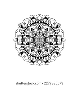 Mandala Art Circular Floral Patterns
