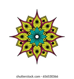 Mandala Art Colorful
