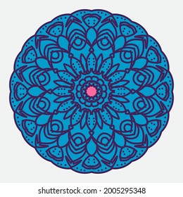 mandala art decoration elements EPS 10