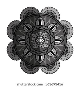 mandala art decorative icon