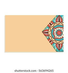 mandala art decorative icon