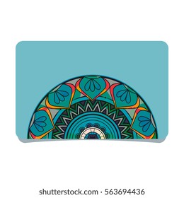 mandala art decorative icon