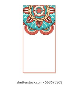 mandala art decorative icon