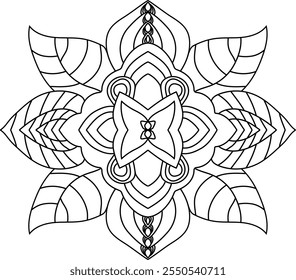It is mandala art design