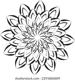Mandala Art design in circle. Simple mandala design floral mandala art beautiful mandala artwork