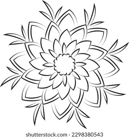 Mandala Art design in circle. Simple mandala design floral mandala art beautiful mandala artwork