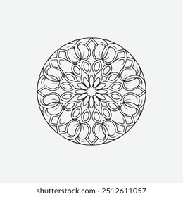 Mandala Art design in circle. Simple mandala design floral mandala art beautiful mandala artwork