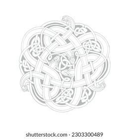 mandala art design in illustratar