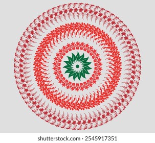 Design de arte Mandala em ilustrador