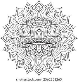 mandala, art, design, pattern, book, ornament, page, colouring, henna, illustration, decoration, flower, vector, indian, lace, print, round, tattoo, yoga, drawing, abstract, element, template, vintage