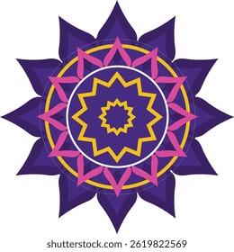 Uso del diseño del arte del mandala para cualquier cartel, Anuncio, trabajo de diseño 