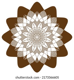 Mandala Art Design, vector file.